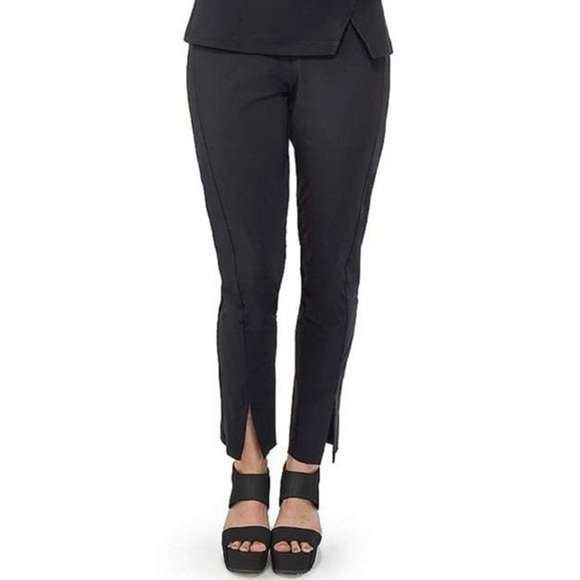 Porto SF Pants - Porto SF Slit Hem Jet Jersey Travel Pant Teal Contemporary Minimalist New USA